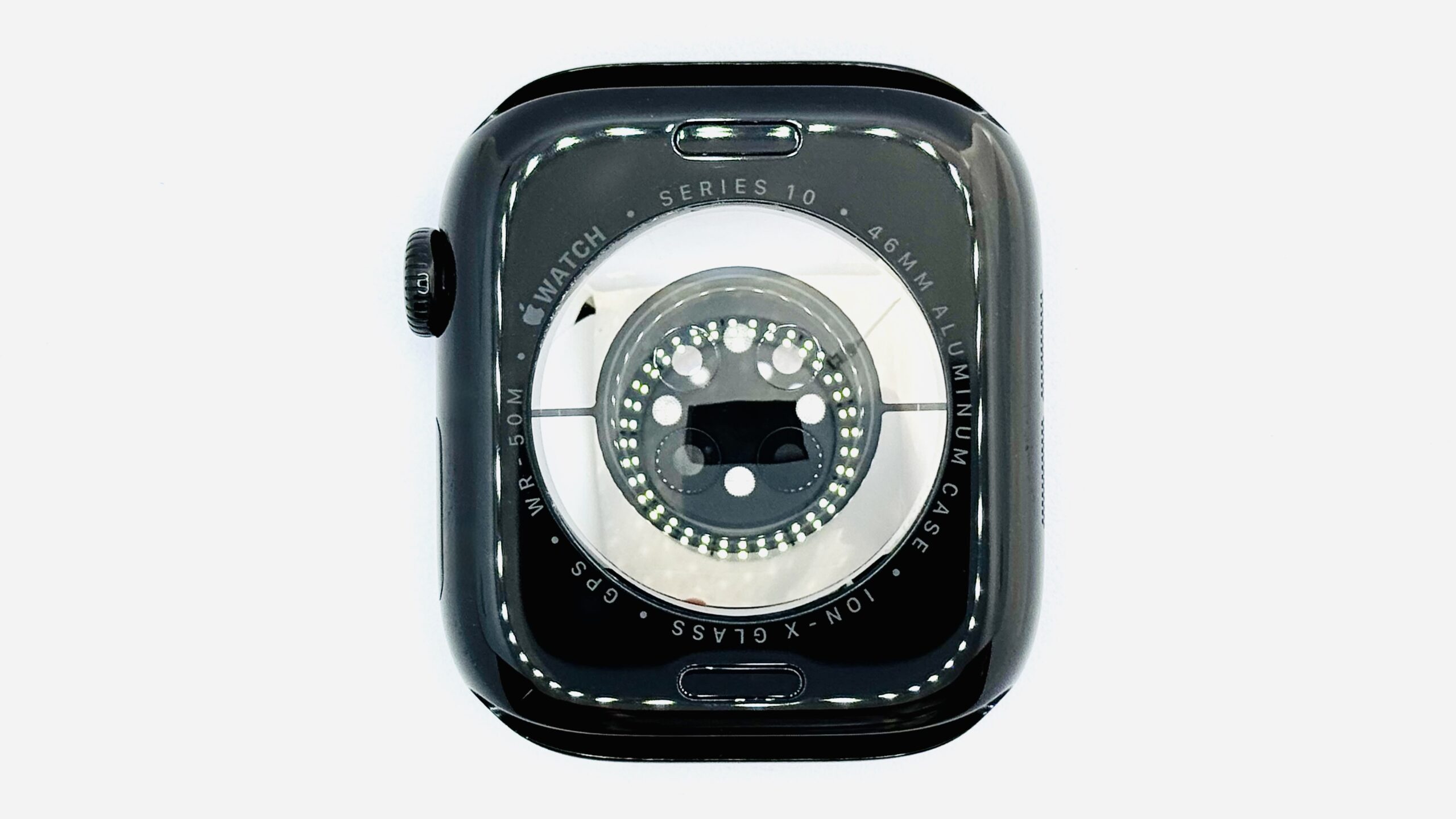 Apple Watchジェットブラックのキズチェック