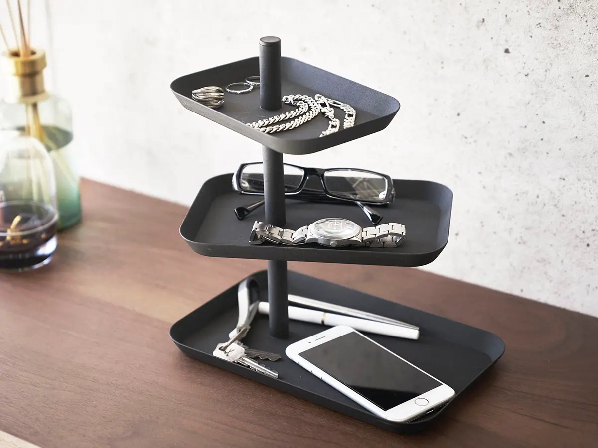 アクセサリー3段トレー