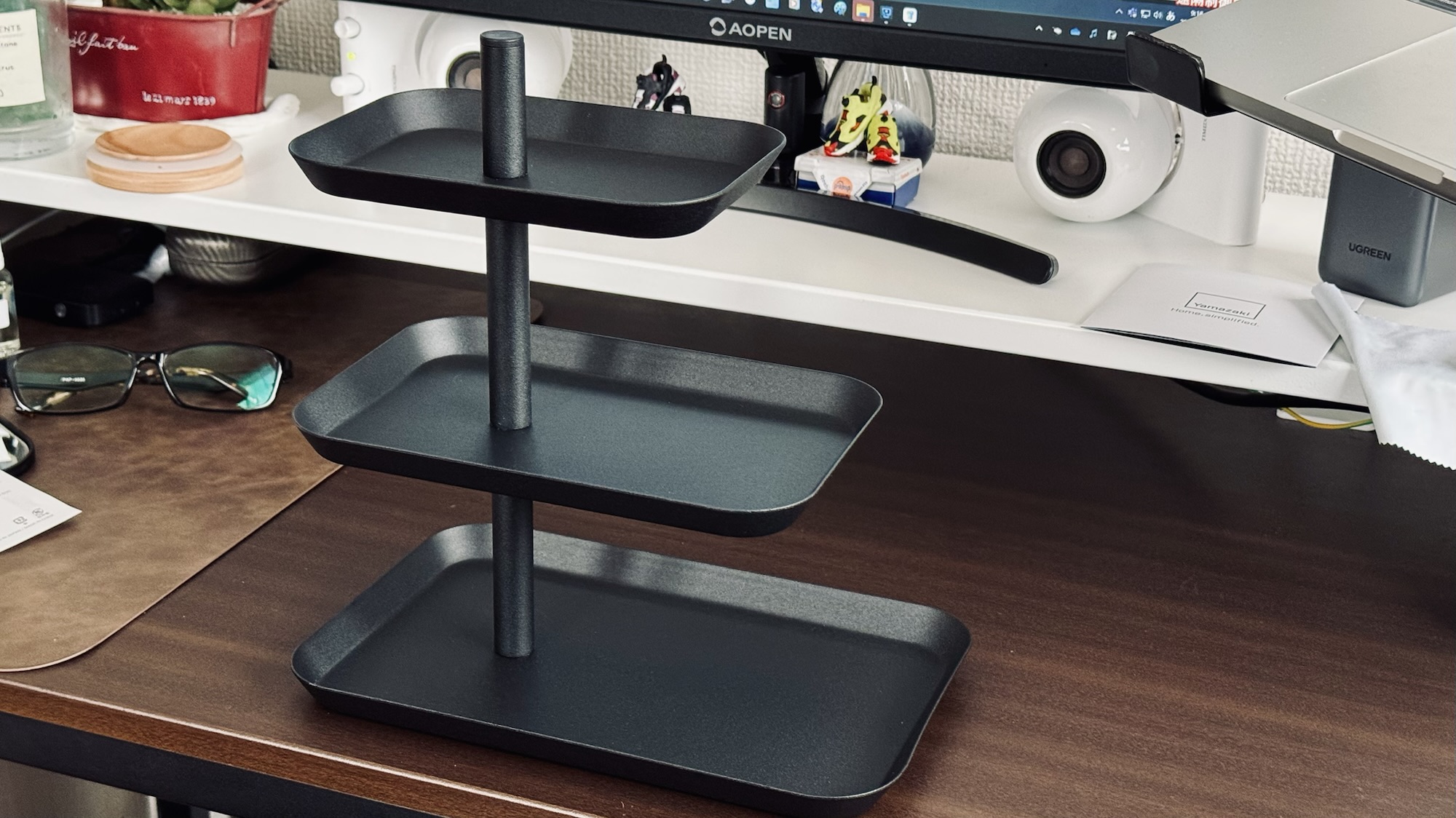 山崎産業 アクセサリー3段トレー