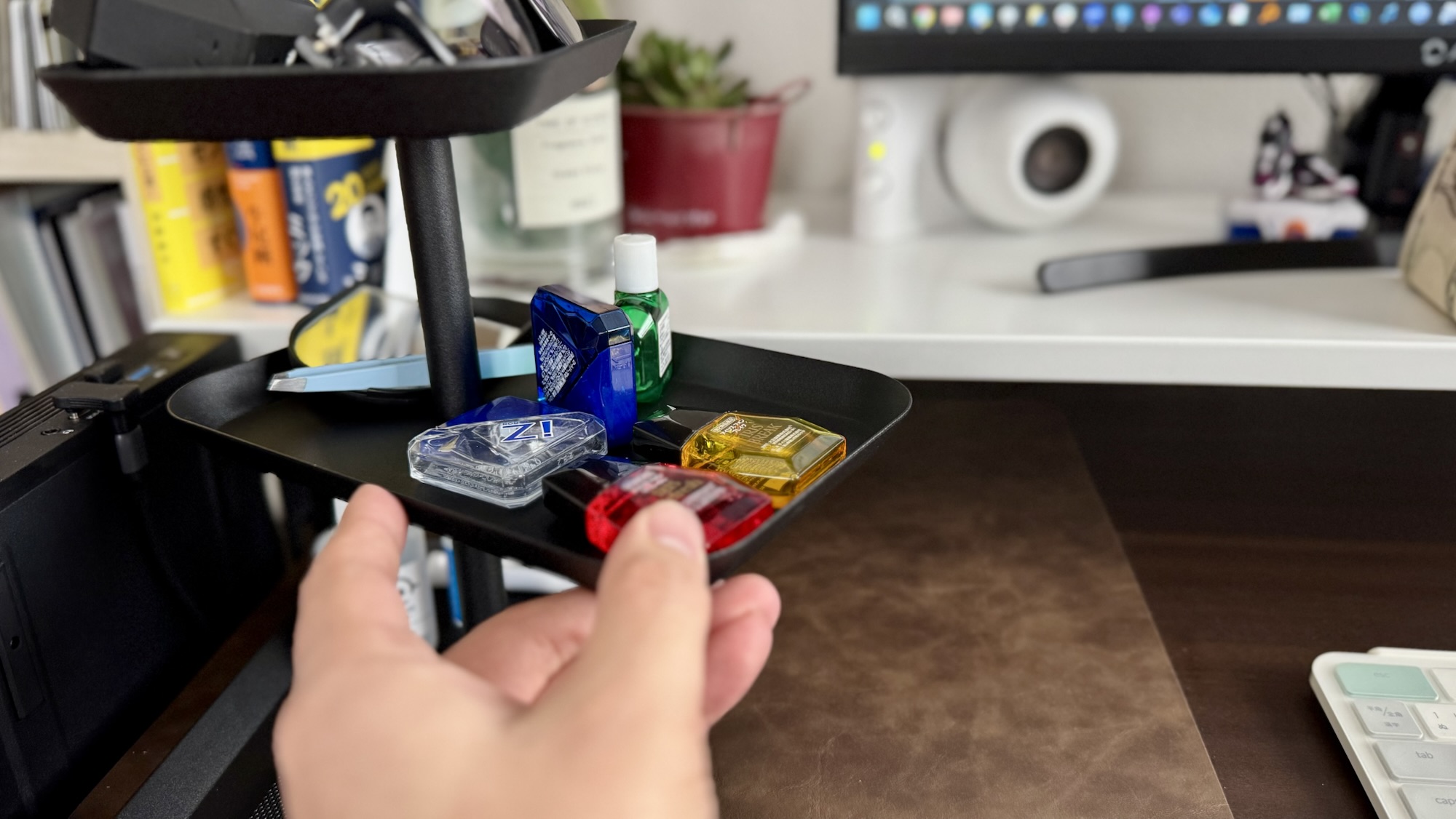 山崎産業 アクセサリー3段トレー