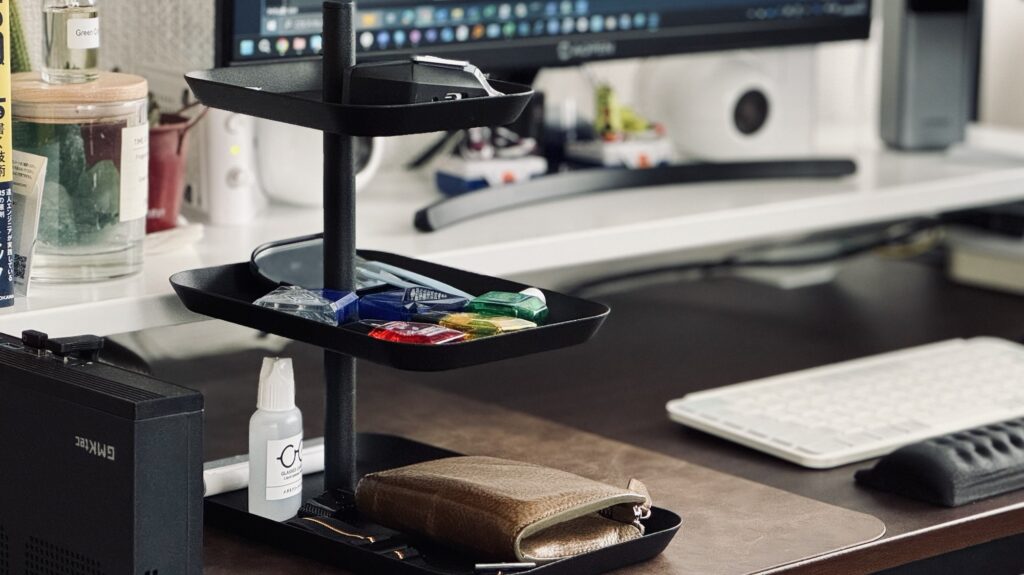 山崎産業 アクセサリー3段トレー