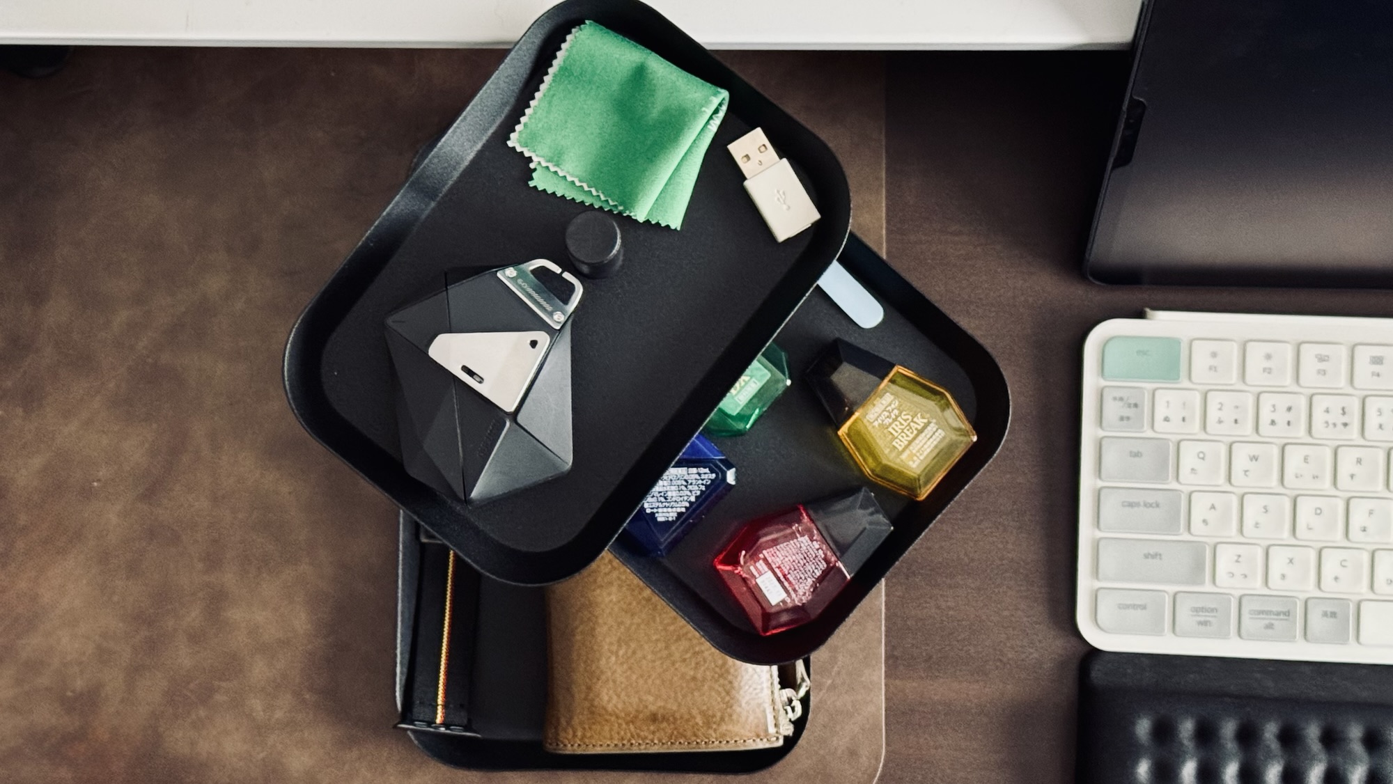 山崎産業 アクセサリー3段トレー