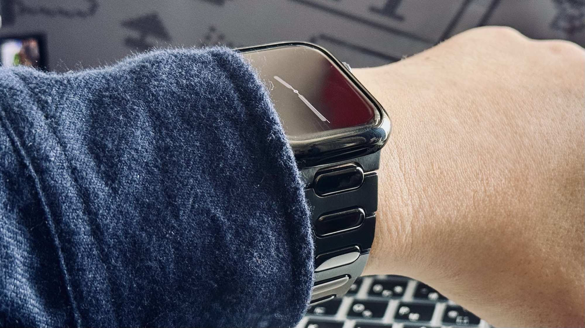 BELTIES ブラックリンクチタンバンド