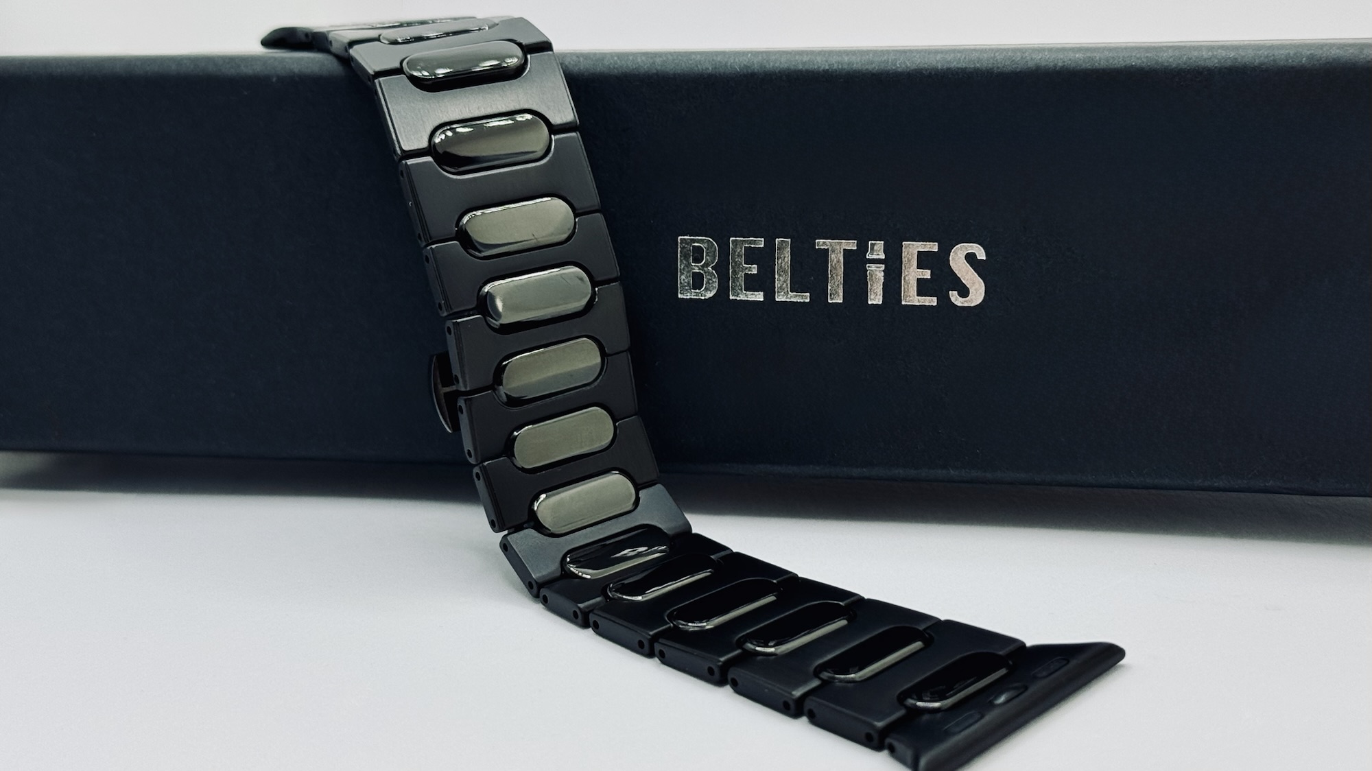 BELTIES ブラックリンクチタンバンド