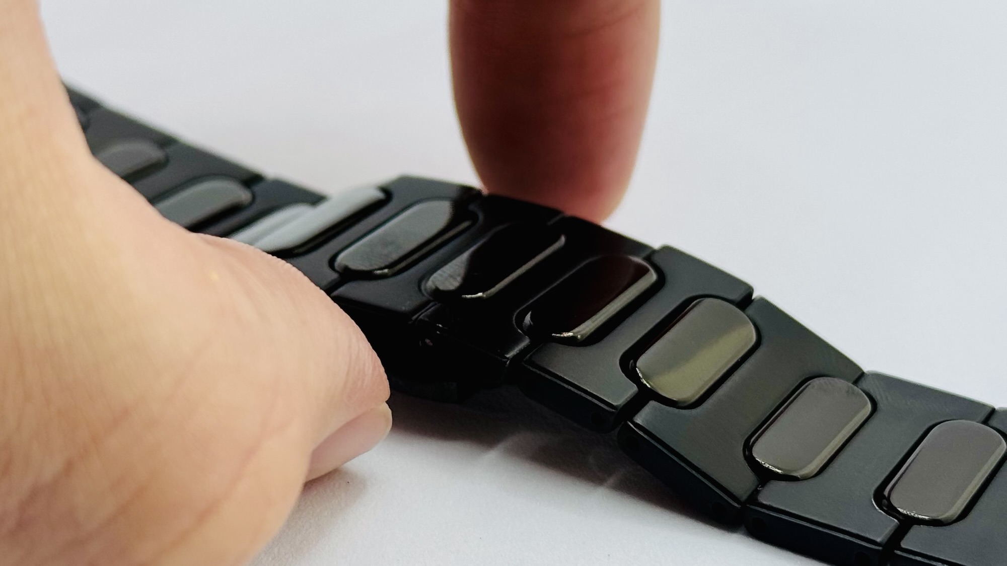 BELTIES ブラックリンクチタンバンド