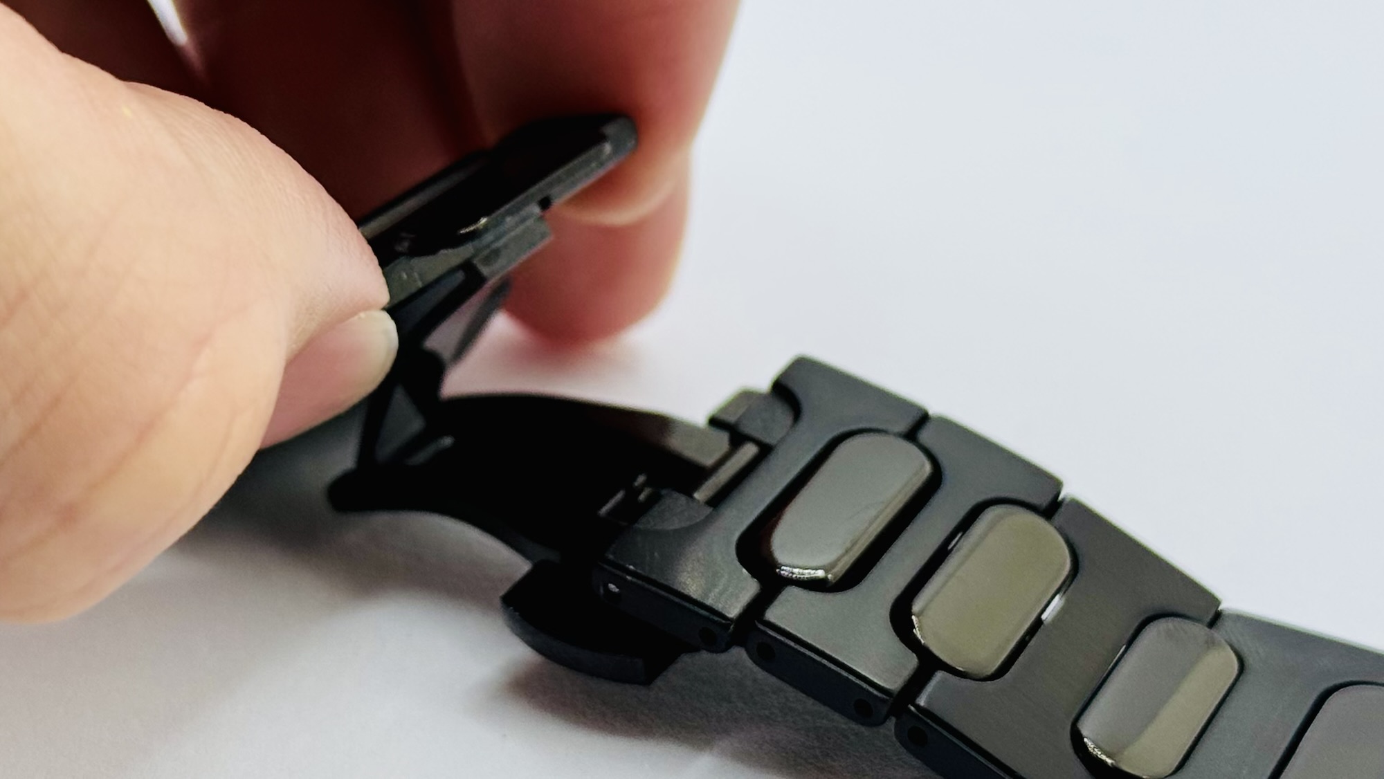 BELTIES ブラックリンクチタンバンド