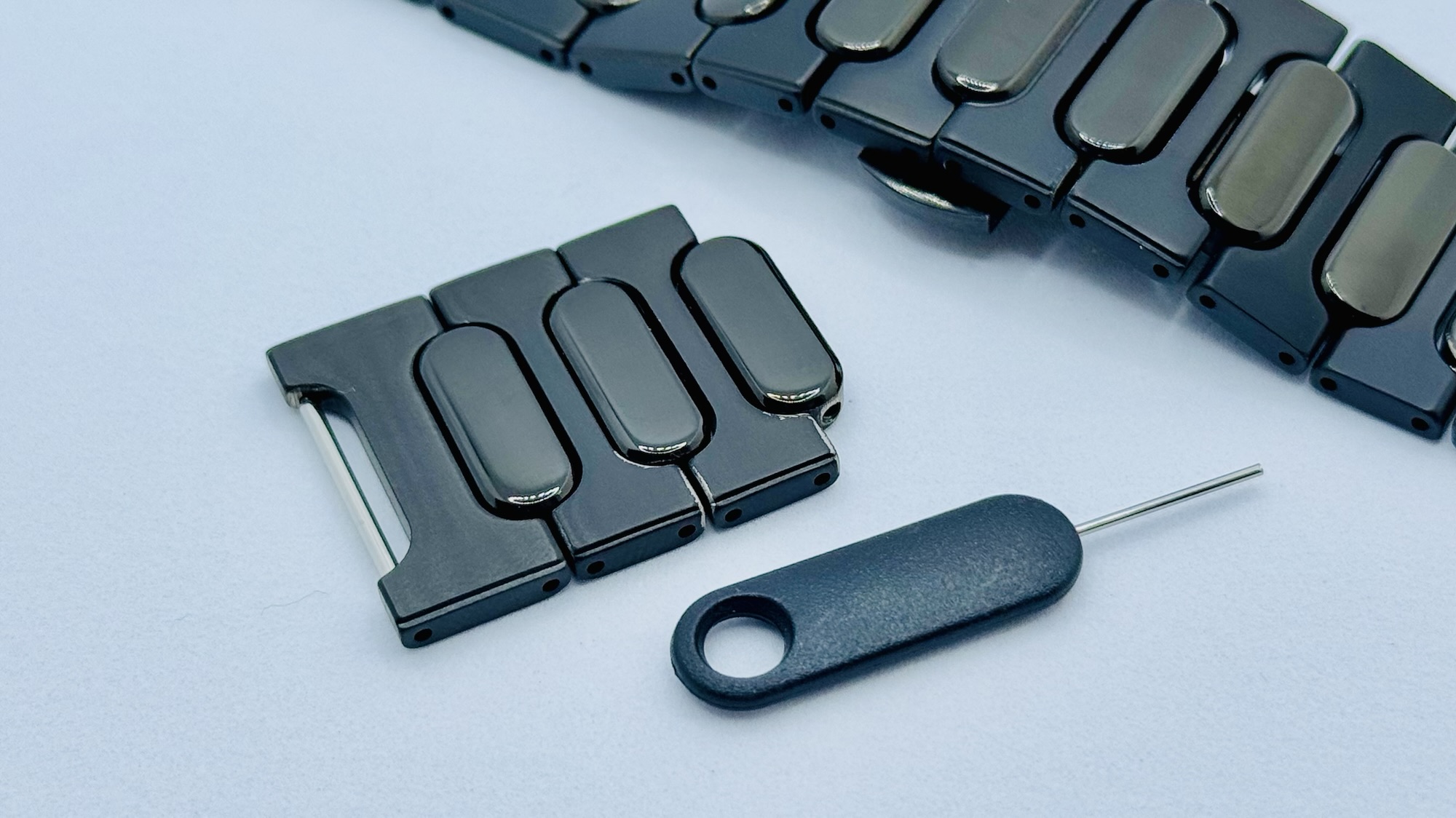 BELTIES ブラックリンクチタンバンド