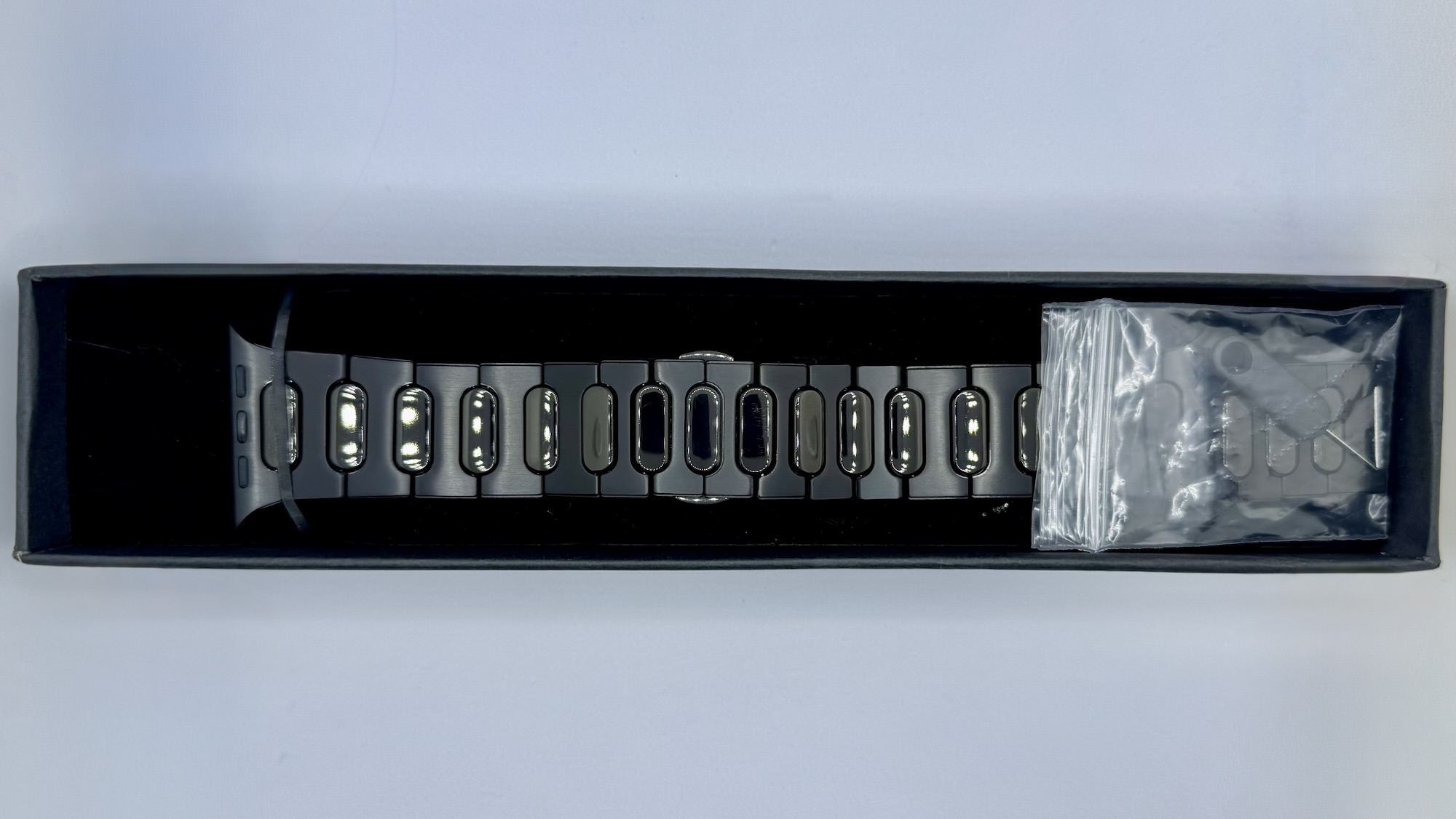 BELTIES ブラックリンクチタンバンド