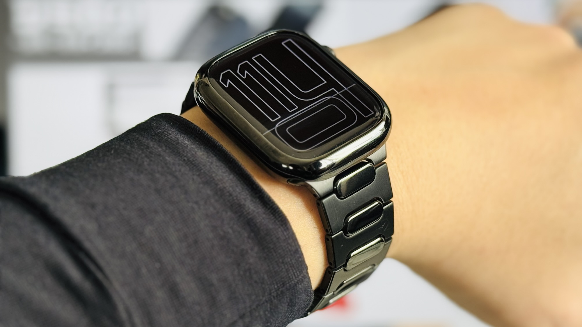 BELTIES ブラックリンクチタンバンド