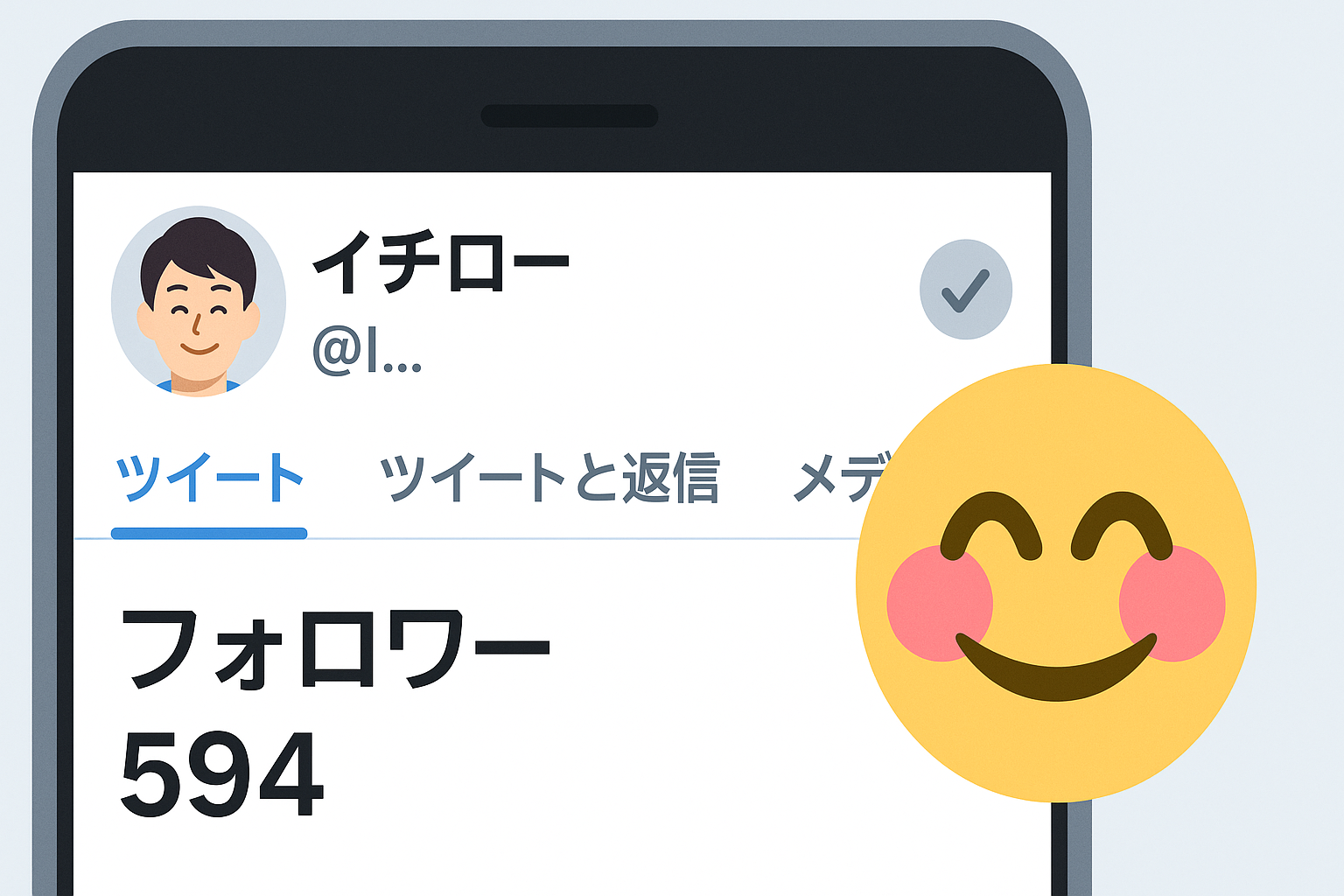 フォロワーが増えたのは嬉しい