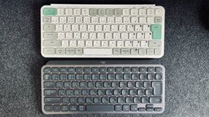 MX KEYS miniとKeychron B1 Pro