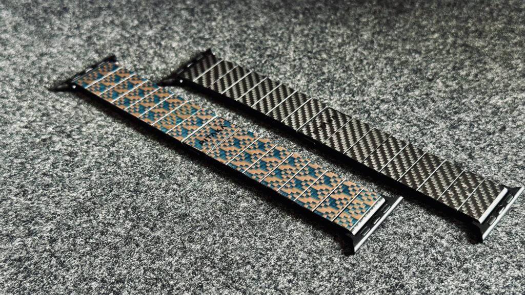 PITAKA カーボン製Apple Watchバンド モダン & モダン ステアーズ