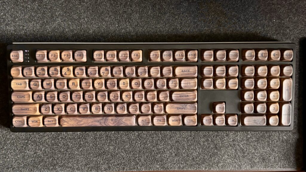 XVX MOA 木目調キーキャップ