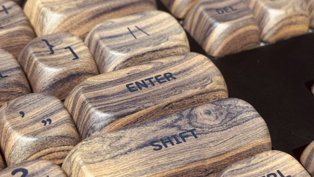 XVX MOA 木目調キーキャップ