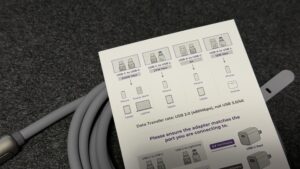 LISEN 240W 4-in-1 USB-Cケーブル