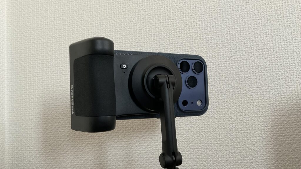 JsutTap マグネット式スマホ三脚