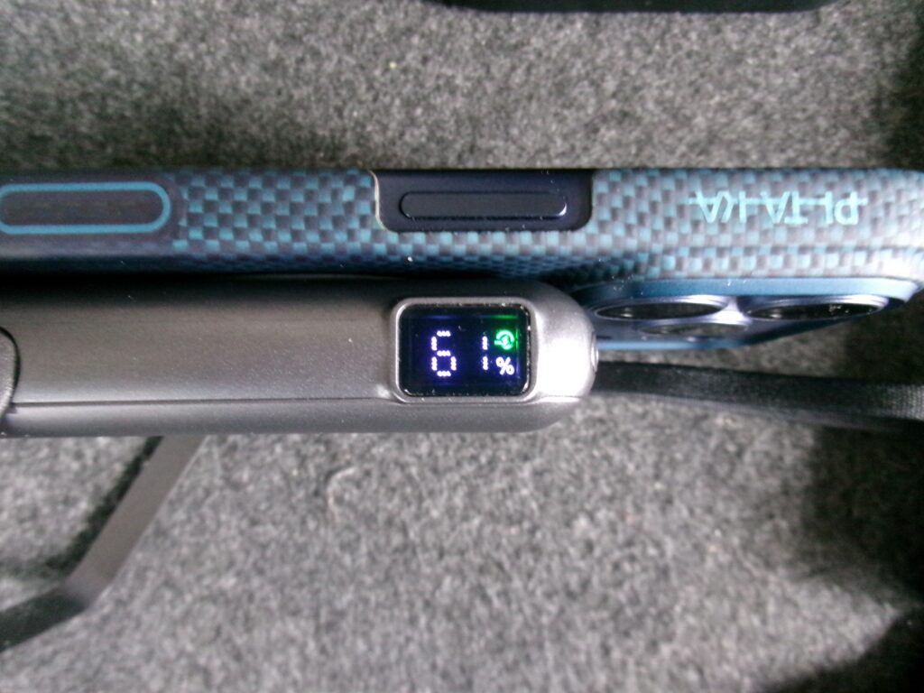 Satray Qi2 25W対応半個体電池モバイルバッテリー10000mAh