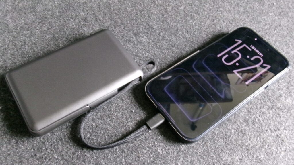 Satray Qi2 25W対応半個体電池モバイルバッテリー10000mAh