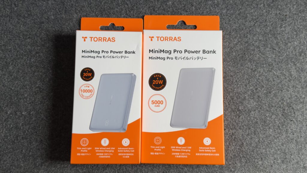 TORRAS 半固体モバイルバッテリー