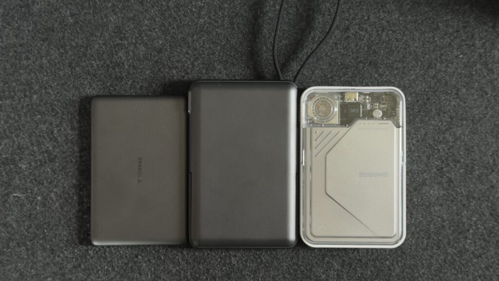 Satray Qi2 25W対応半個体電池モバイルバッテリー10000mAh