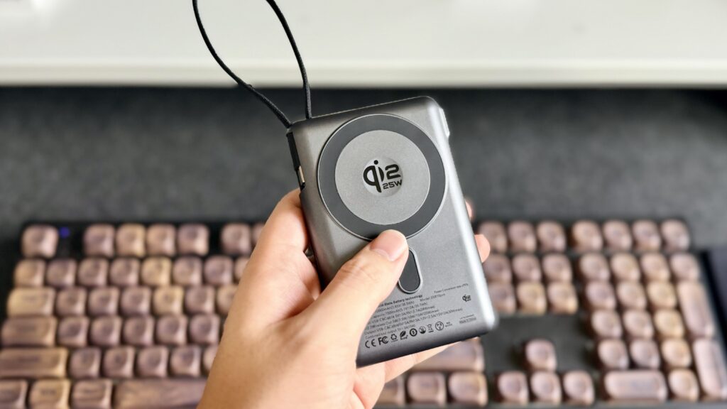 Satray Qi2 25W対応半個体電池モバイルバッテリー10000mAh